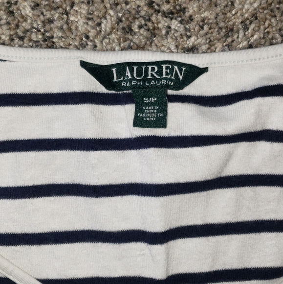 Lauren Ralph Lauren| Preppy Fitted Short Sleeve Tee - Picture 2 of 5